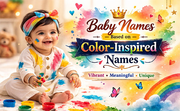 Baby Names Based on Color-Inspired Names