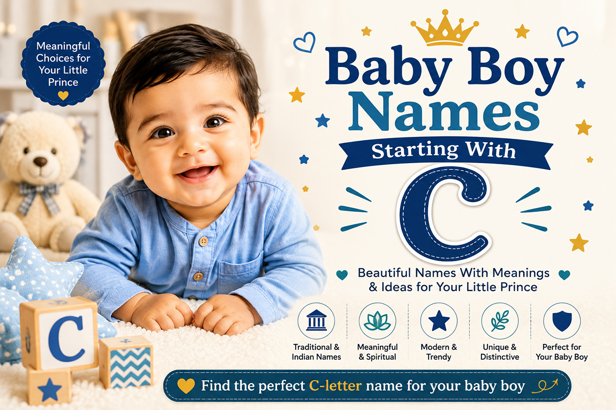 Baby Boy Names Starting With C Baby boy names starting with C with meanings