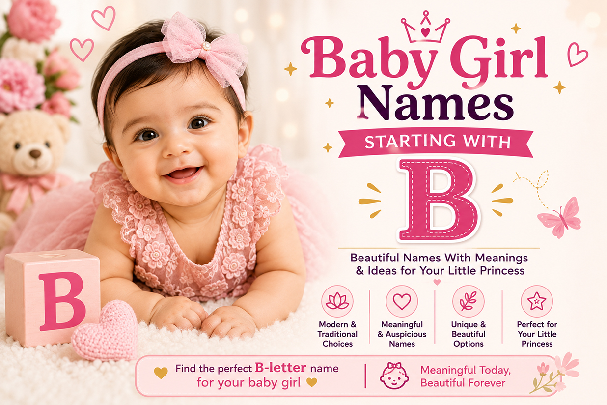 Baby girl names starting with B with meanings