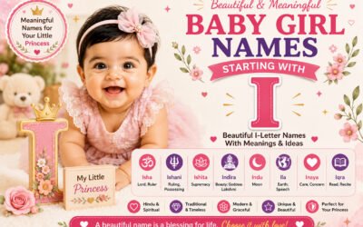 Baby Girl Names Starting With I: Beautiful Names With Meanings