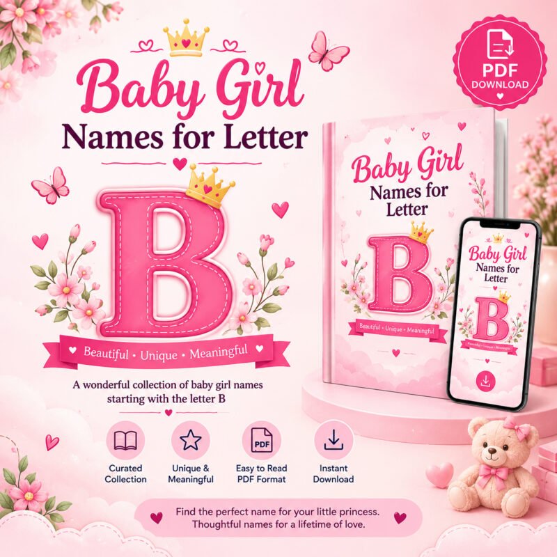 Trending Baby Girl Names for Letter B
