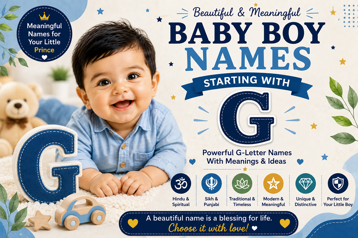 baby-boy-names-starting-with-g Baby boy names starting with G with meanings