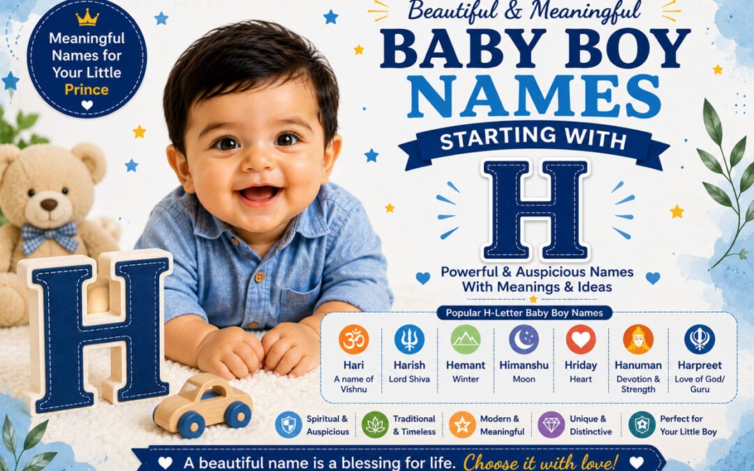 Baby Boy Names Starting With H: Beautiful Names With Meanings