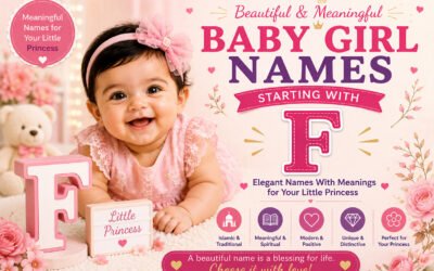 Baby Girl Names Starting With F: Beautiful Names With Meanings