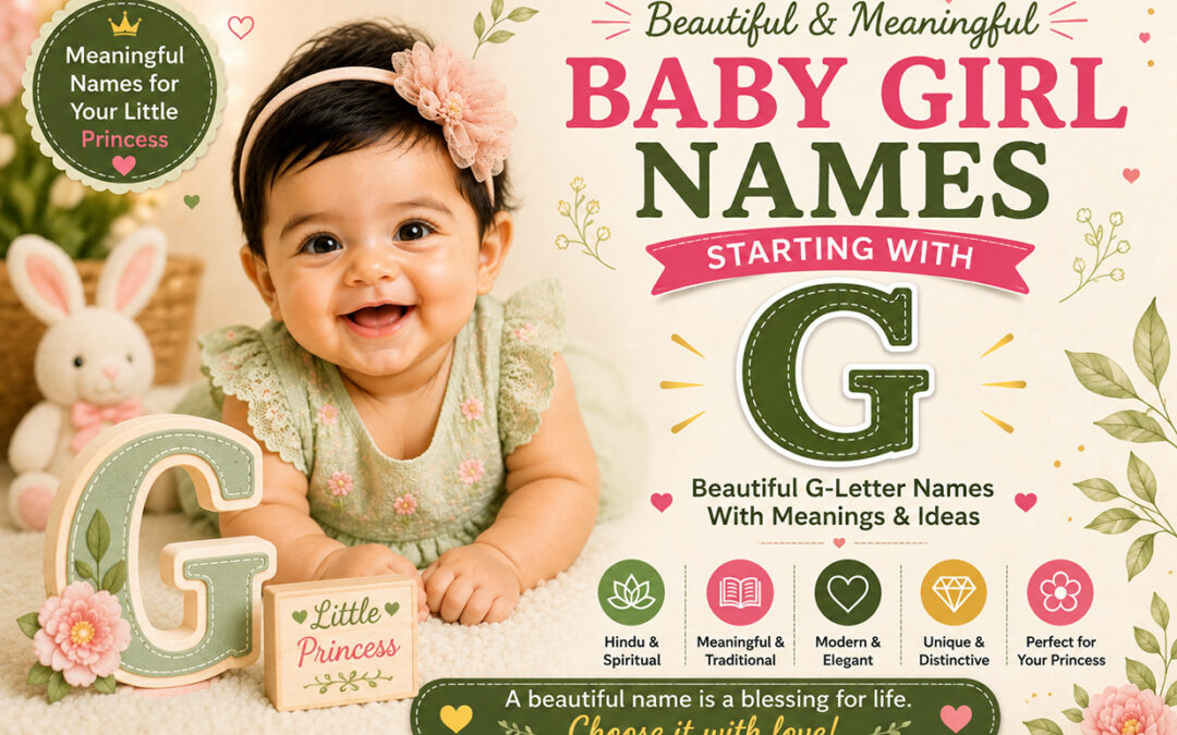 Baby Girl Names Starting With G: Beautiful Names With Meanings