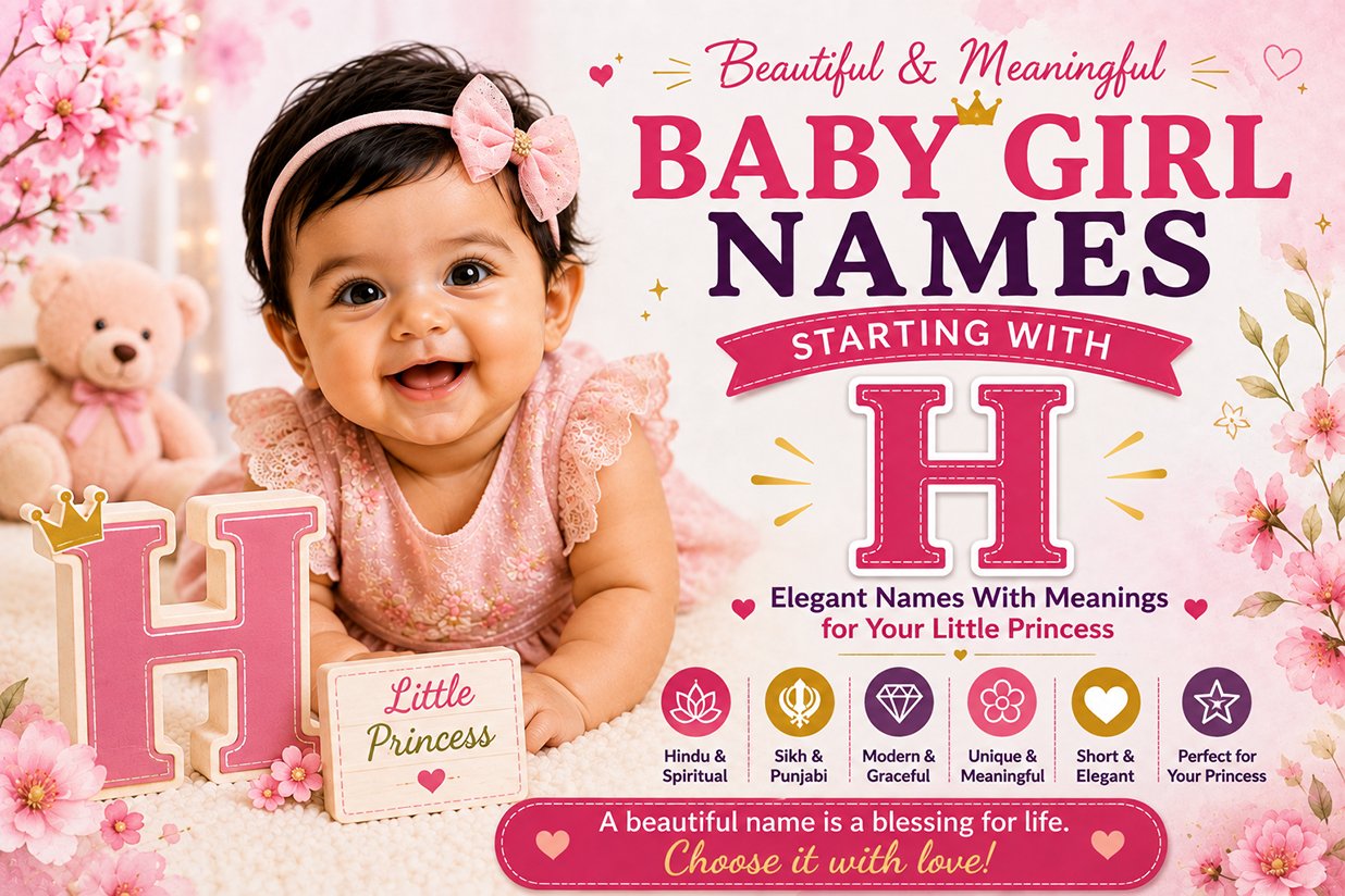 Baby girl names starting with H with meanings