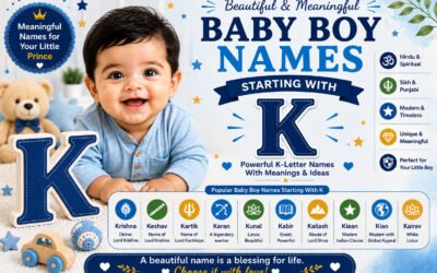 Baby Boy Names Starting With K: Beautiful Names With Meanings