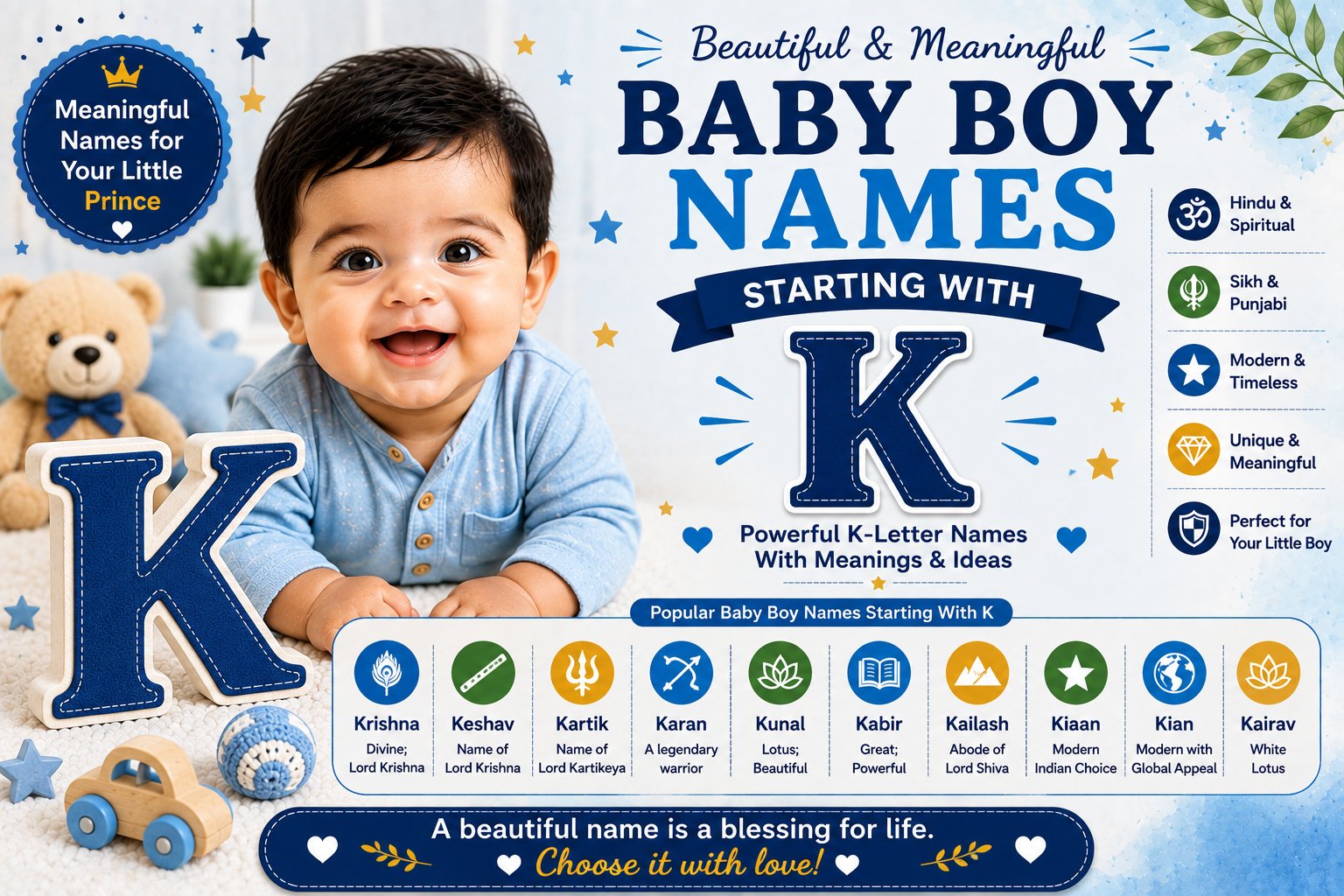 Baby Boy Names Starting With K Baby boy names starting with K with meanings