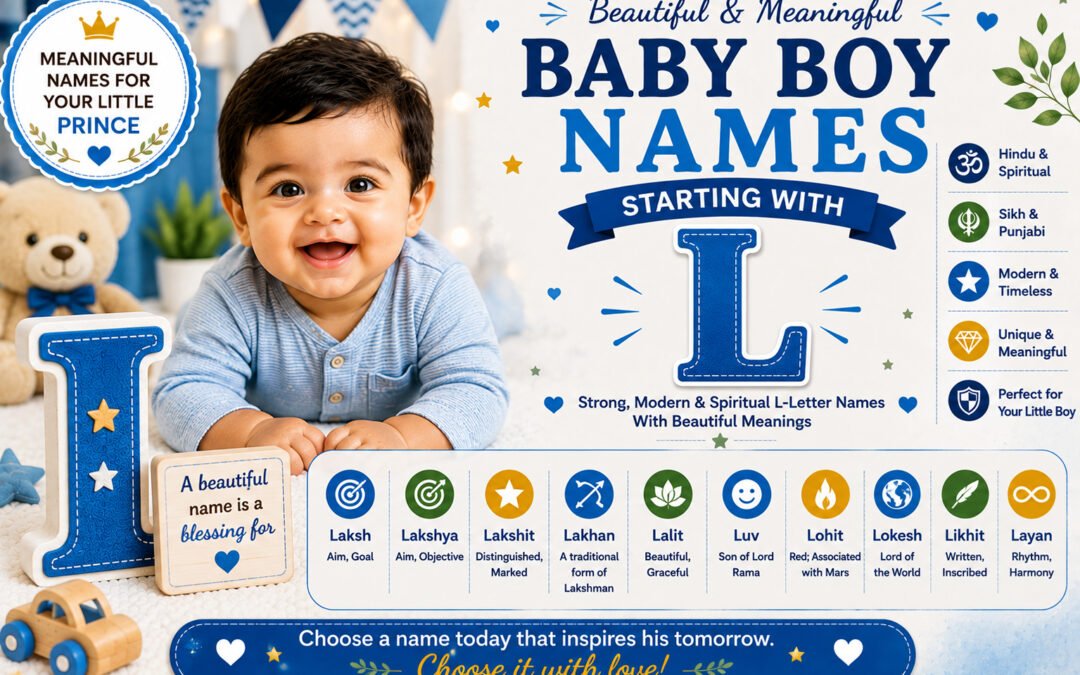 Baby Boy Names Starting With L: Beautiful Names With Meanings