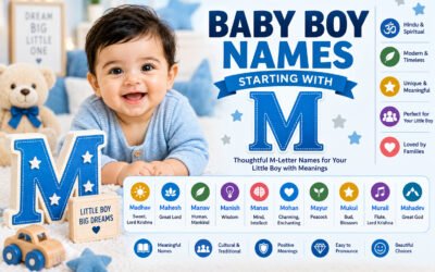 Baby Boy Names Starting With M: Beautiful Names With Meanings