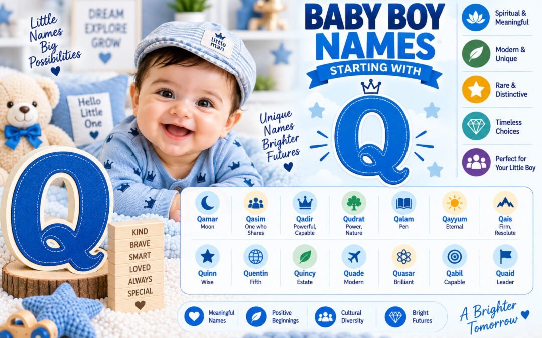Baby Boy Names Starting With Q: Beautiful Names With Meanings
