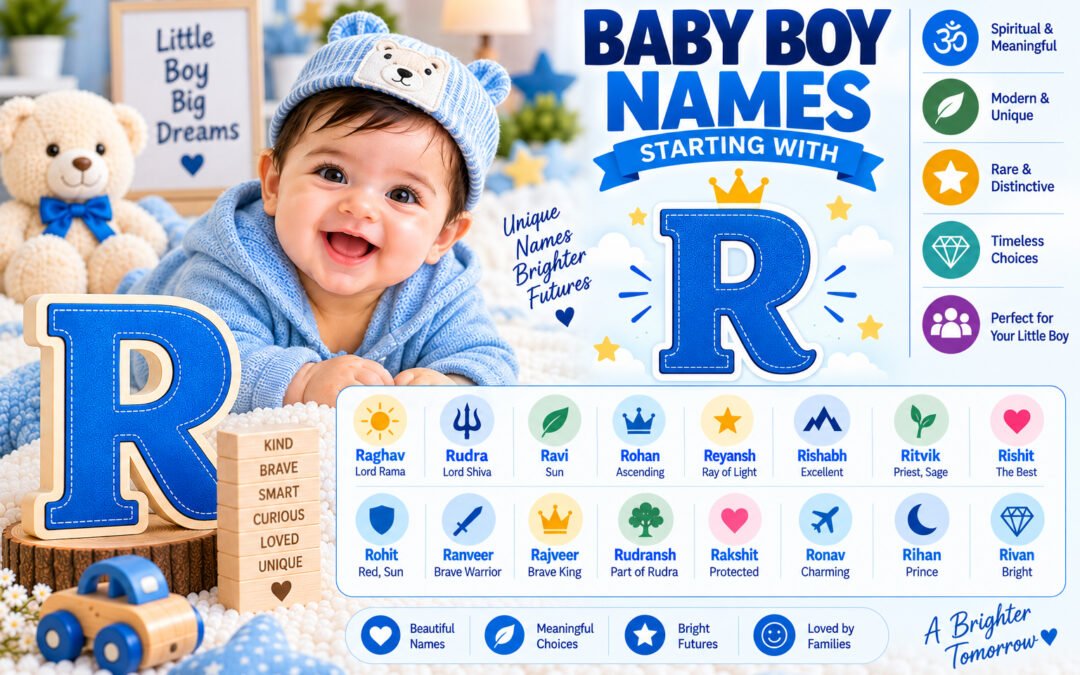 Baby Boy Names Starting With R: Beautiful Names With Meanings