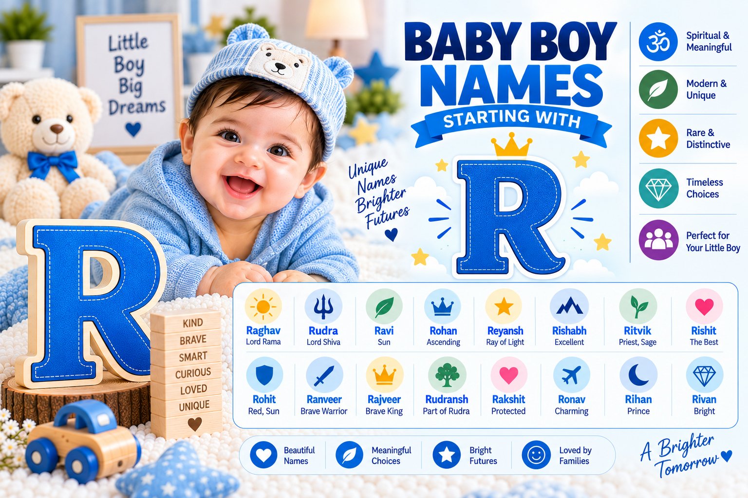 Baby Boy Names Starting With R Baby boy names starting with R with meanings