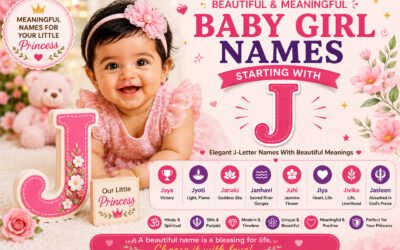 Baby Girl Names Starting With J: Beautiful Names With Meanings