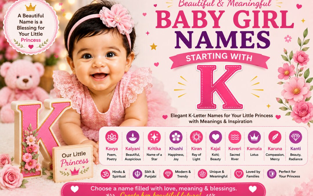 Baby Girl Names Starting With K: Beautiful Names With Meanings