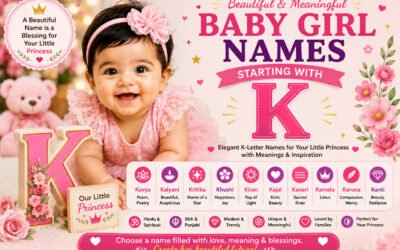 Baby Girl Names Starting With K: Beautiful Names With Meanings