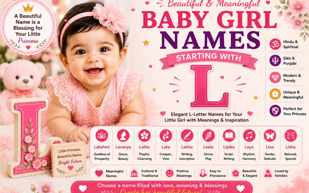 Baby Girl Names Starting With L: Beautiful Names With Meanings