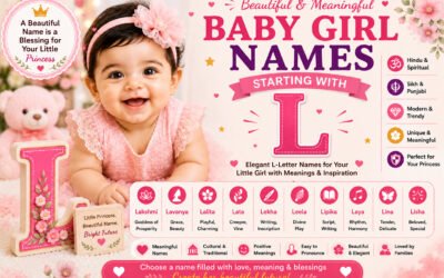 Baby Girl Names Starting With L: Beautiful Names With Meanings