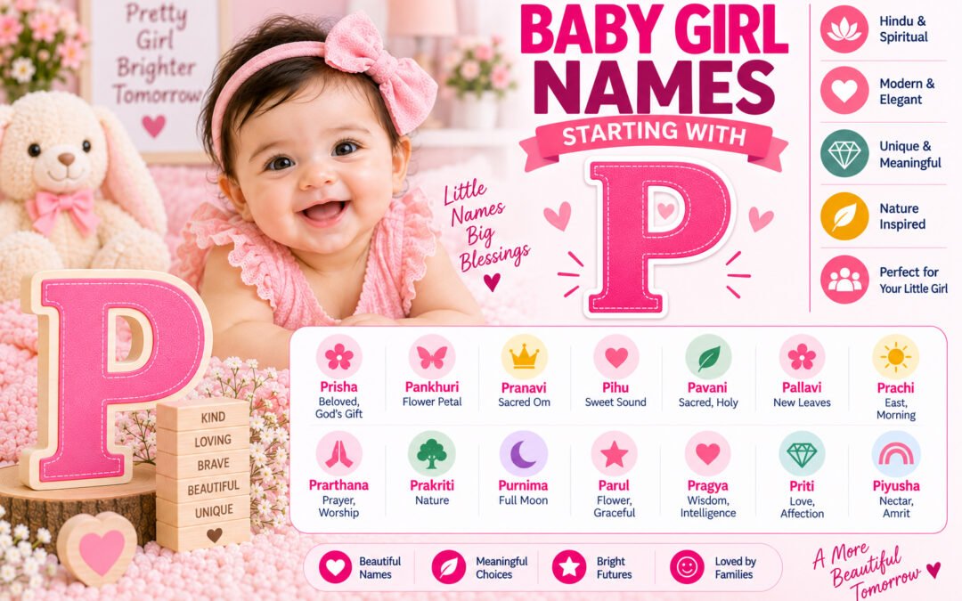 Baby Girl Names Starting With P: Beautiful Names With Meanings