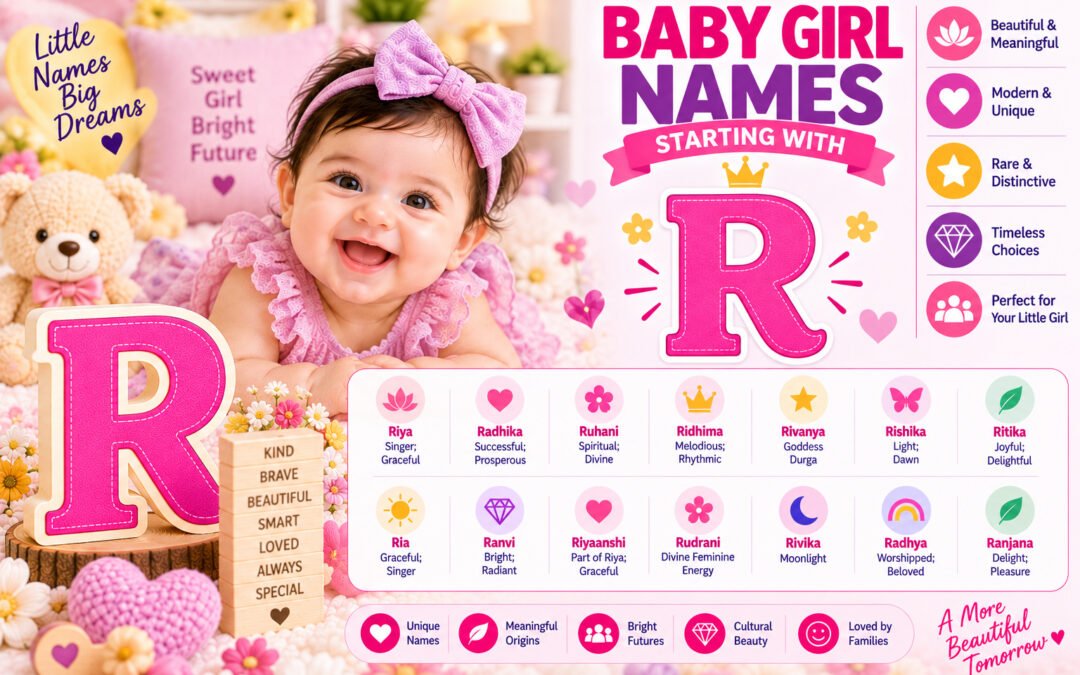 Baby Girl Names Starting With R: Beautiful Names With Meanings