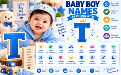 Baby Boy Names Starting With T: Beautiful Names With Meanings