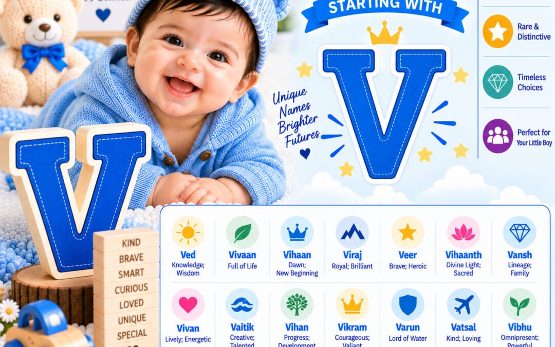 Baby Boy Names Starting With V: Beautiful Names With Meanings