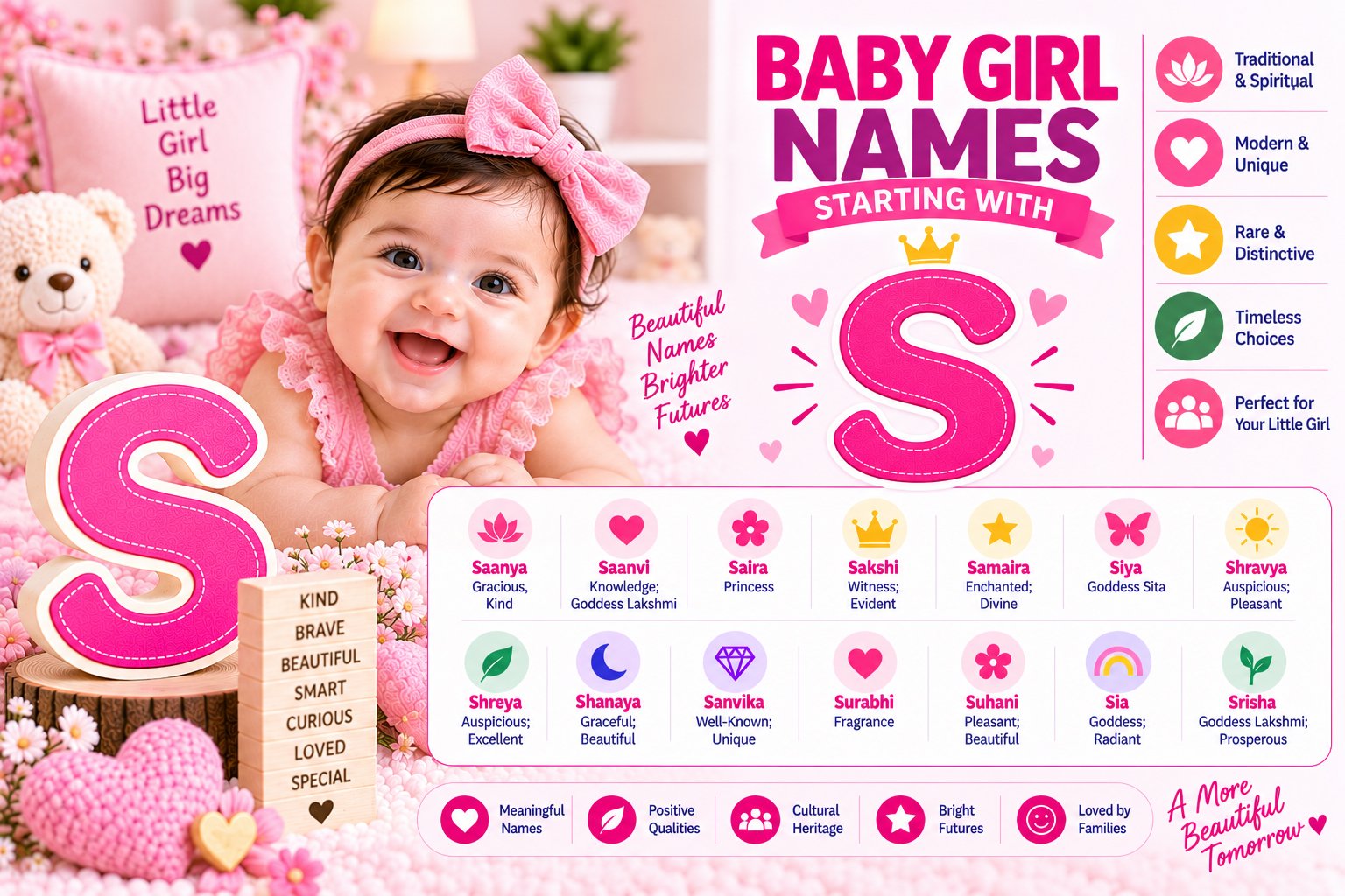 Baby Girl Names Starting With S Baby girl names starting with S with meanings