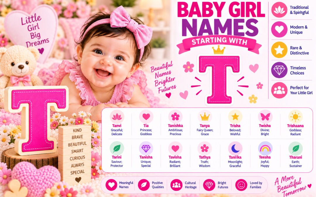 Baby Girl Names Starting With T: Beautiful Names With Meanings