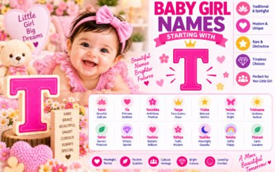 Baby Girl Names Starting With T: Beautiful Names With Meanings