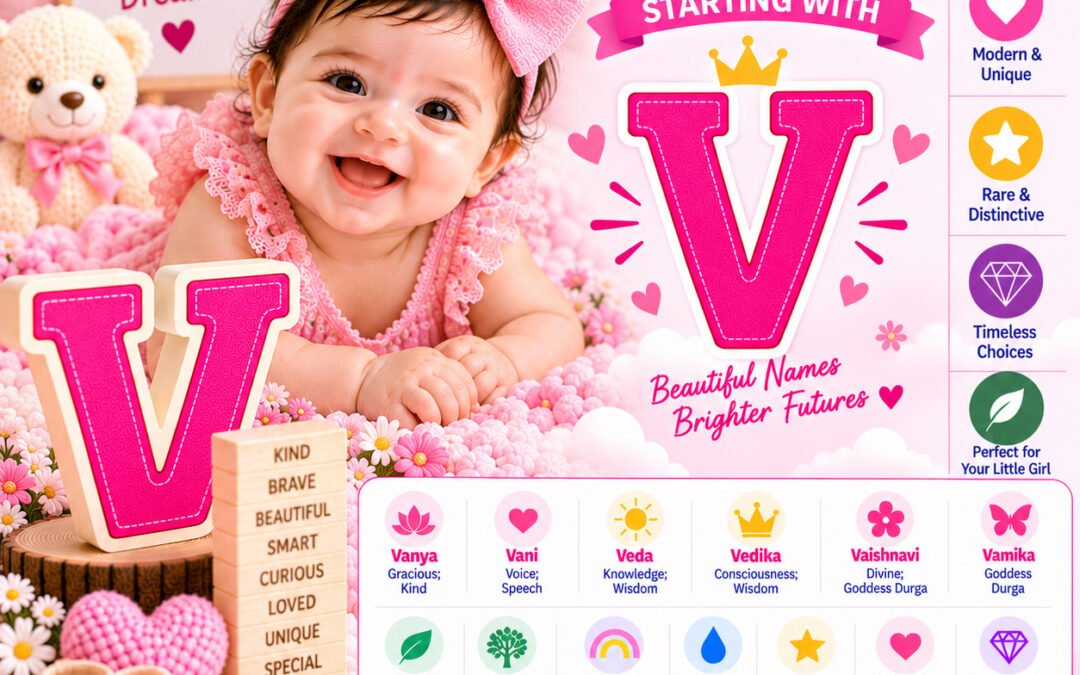 Baby Girl Names Starting With V: Beautiful Names With Meanings